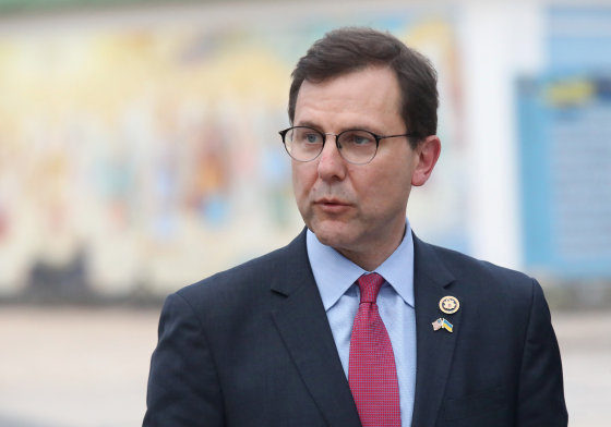 Press Conference of Bipartisan US Congress Delegation In Kyiv