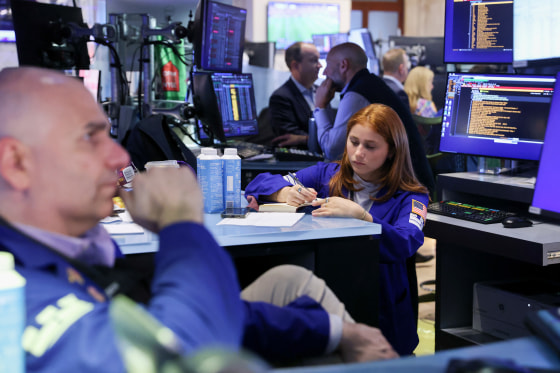 Traders On The Floor Of The New York Stock Exchange As Fed Chair Warsh Holds New Conference