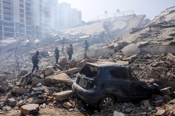 Rescue workers.