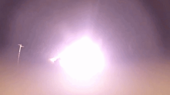 Iran's Revolutionary Guard released video Sunday said to show missile and drone strikes targeting U.S. military sites in Kuwait and Bahrain.