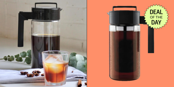 The pitcher is BPA-free and dishwasher-safe for easy cleaning.