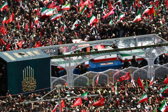 Farewell ceremony for former Iranian Supreme Leader Khamenei in Tehran