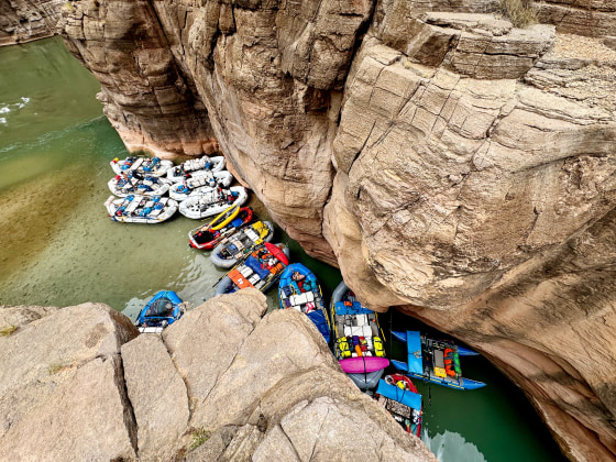 Matt Wappett, along with his wife and daughter, got sick after paddling the Grand Canyon.