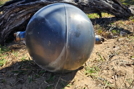 Several unidentified objects washed ashore in Australia.