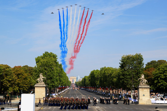 TOPSHOT-FRANCE-BASTILLE DAY-PARADE