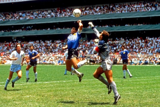 Diego Maradona Hand of God