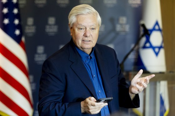 Senator Graham Holds Press Conference In Israel