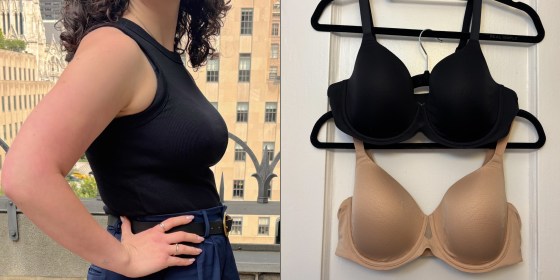 Thirdlove’s TempSync T-Shirt Bra doesn’t hold onto heat or moisture unlike most of other lined options, and it gives my 36D chest the lift and shape I look for.