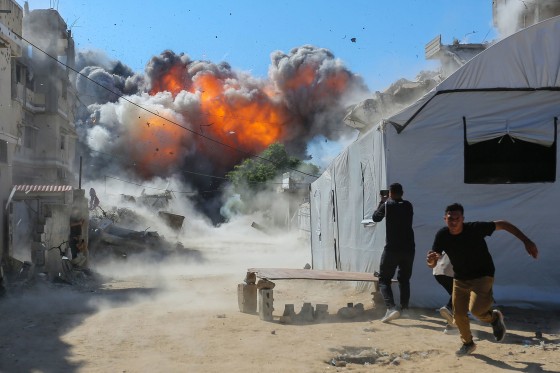 Israeli Attack Targets Industrial Area Of Gaza City, With Reports of Casualties