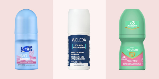 According to dermatologists, roll-on deodorant applies more evenly than other types.