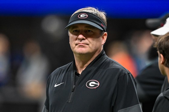 Georgia head coach Kirby Smart.