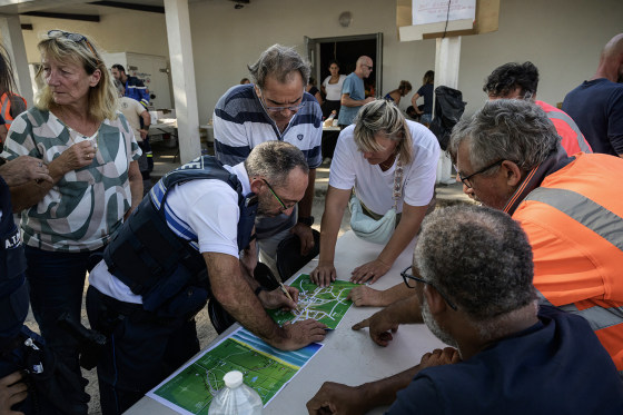 A massive wildfire in France's Gironde department, home to Bordeaux, remained "broadly stable overnight," the local authority said on July 27, 2026. 