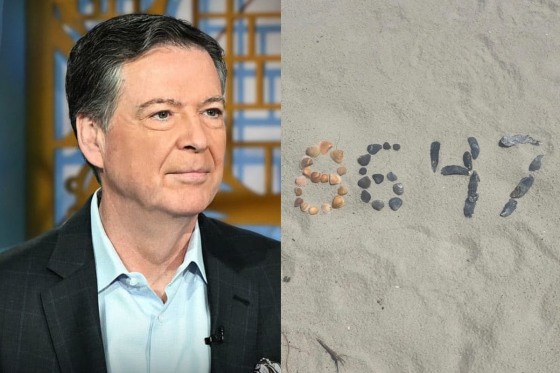 A federal grand jury returned an indictment charging former FBI Director James Comey over an Instagram photo he posted of seashells spelling out a message about President Donald Trump last year.