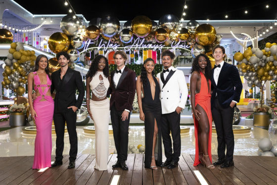 The final four couples that made it to the "Love Island USA" Season 8 finale.
