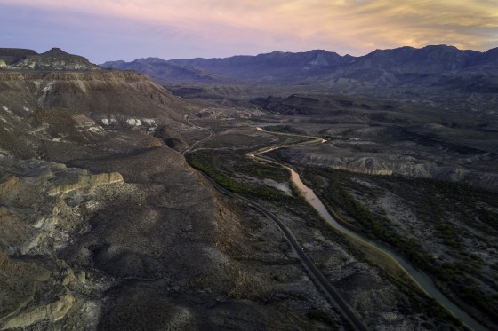 Panoramic View Of The Borderlands: Southwestern U.S. And Mexico