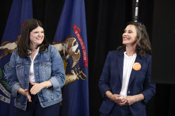 Michigan Senate Candidate Haley Stevens Hosts Meet And Greet With Rep. Jim Clyburn In Detroit