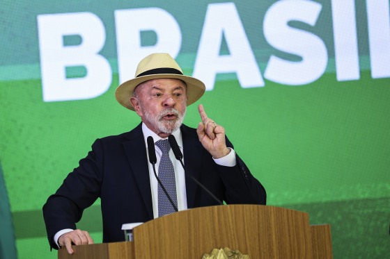 Brazil's President Luiz Inacio Lula da Silva
