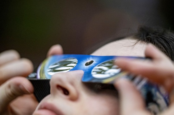 Solar eclipse glasses