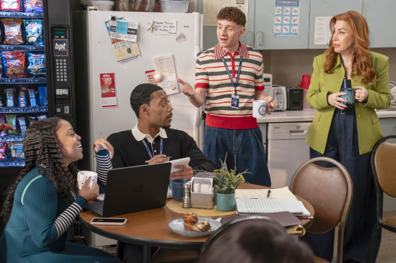 Quinta Brunson, Tyler James Williams, Chris Perfetti and Lisa Ann Walter.