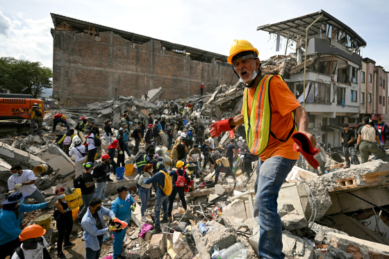 COLOMBIA-EARTHQUAKE-AFTERMATH