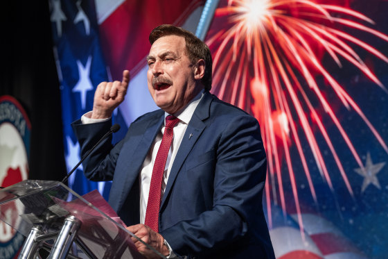 Mike Lindell, Minnesota Republican state convention, Duluth, Minn., May 30, 2026
