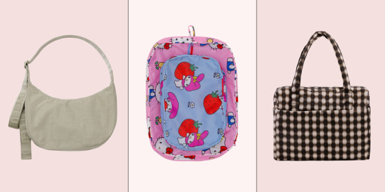 The brand is known for bags made from durable nylon that is easy to wipe clean.