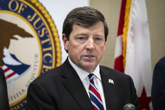WASHINGTON, DC - MAY 13: Interim U.S. attorney for the District