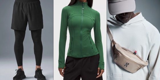 Major brands like Lululemon, Alo, Vuori and more have discounts on running gear.