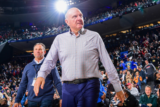 Owner Steve Ballmer.