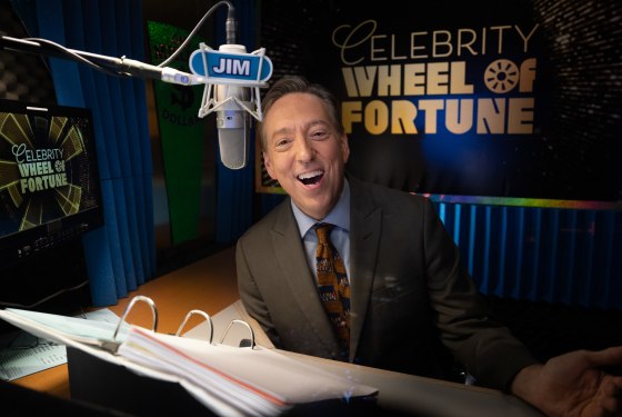 Jim Thornton is the announcer for "Wheel of Fortune."