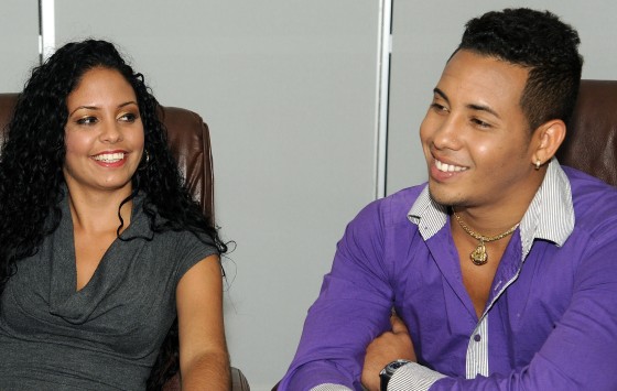 Javier Nunez, right, and Analin de la Rua in Miami.