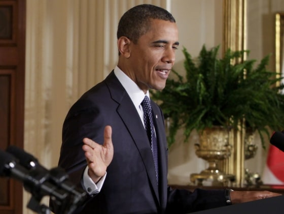 President Obama denied that he or the United States were engaged in