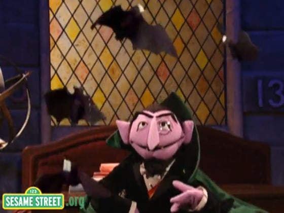 Five, FIVE, Count von Count sketches we love, ah ah ah!