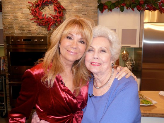 During the holiday season, for Kathie Lee and her mom, it's all about being with family and enjoying her delicious pastry.
