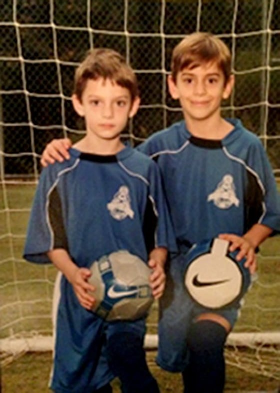 This photo provided Thursday by the Georgia Bureau of Investigation, shows Henry and Ben Cleary of Roswell, Ga.