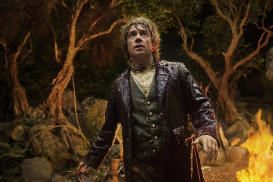 Actor Martin Freeman is shown in a scene from the film