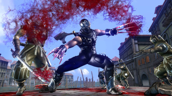 Representatives from many corners of the entertainment industry say a California law banning the sale of violent video games to minors not only violates the First Amendment but could have devastating affects on the entire entertainment industry. Meanwhile, the video game industry points out that games like "Ninja Gaiden 2" (above) are already given ratings by the ESRB to help parents know whether they are appropriate for kids to play ... or, in this case, not.