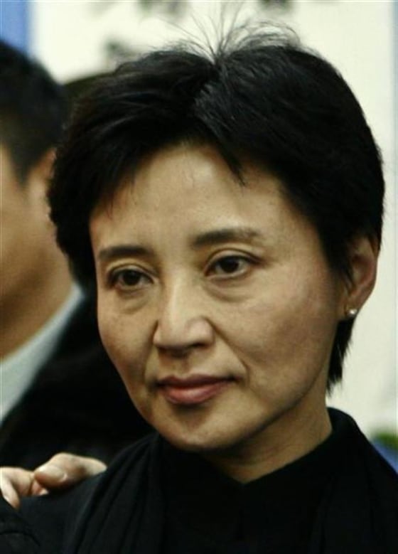 Gu Kailai is the wife of China's former Chongqing Municipality Communist Party Secretary, Bo Xilai.