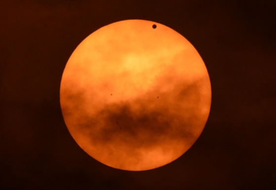 Catch these amazing views of Venus crossing the sun