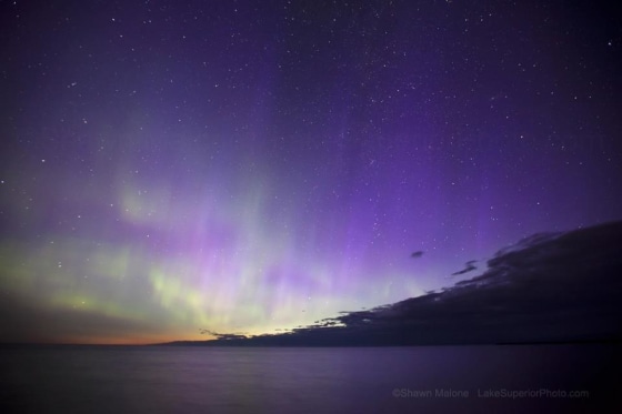 Aurora makes the sky sing the blues