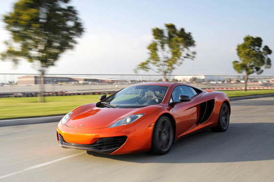 The MP4-12C, which lists for $229,000 to $320,000, depending on options, has a surprisingly compliant ride that doesn’t evoke the usual clenched-teeth cringe by sports car drivers approaching visible bumps in the road