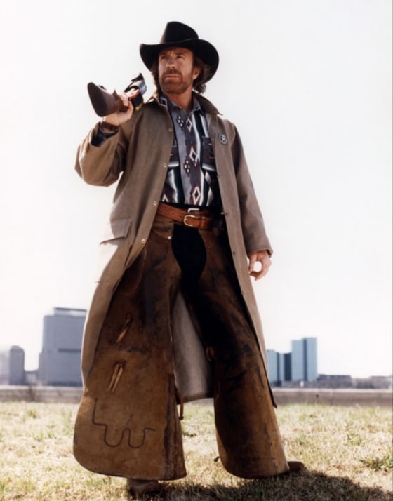 Chick Norris in Walker, Texas Ranger