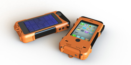 Waterproof, solar-charged iPhone case in the works