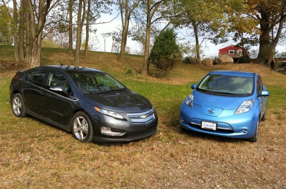 Sales of both the Chevrolet Volt and the Nissan Leaf both increased in February.