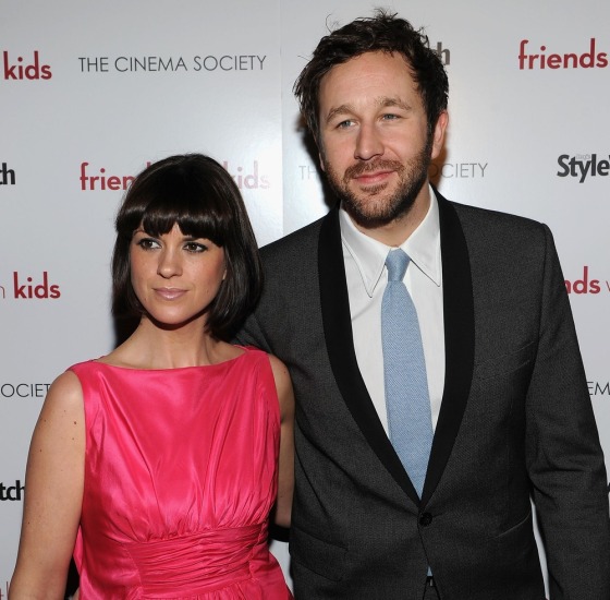 NEW YORK, NY - MARCH 05: Dawn Porter and Chris O'Dowd attend the Cinema Society & People StyleWatch with Grey Goose screening of