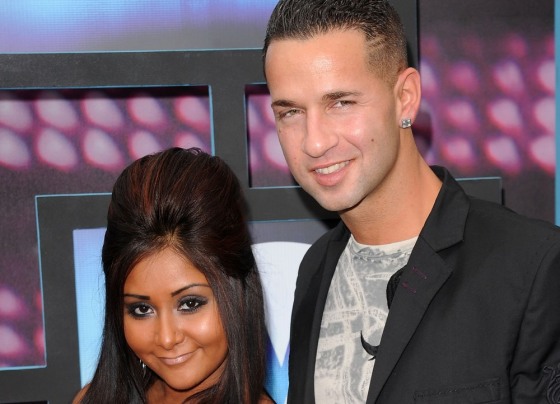 NASHVILLE, TN - JUNE 09: TV personalities Nicole 'Snooki' Polizzi and Mike 'The Situation' Sorrentino attend the 2010 CMT Music Awards at the Bridgestone Arena on June 9, 2010 in Nashville, Tennessee. (Photo by Jason Merritt/Getty Images)