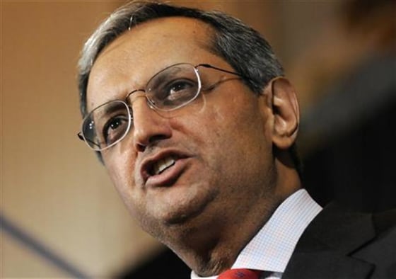 Citigroup CEO Vikram Pandit delivers remarks at the Bretton Woods Committee International Council conference in Washington, September 23, 2011. REUTERS/Jonathan Ernst