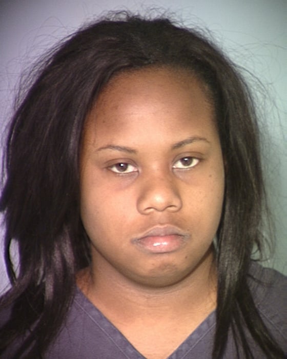 Danielle Slaughter, 27, is accused of stabbing her 6-year-old daughter to death.