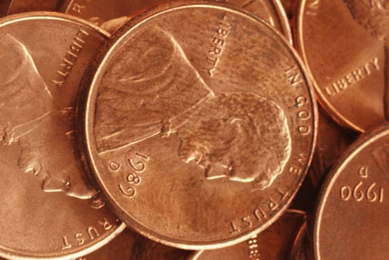 The humble penny costs 2.41 cents to make. That's up from 1.23 cents in 2006