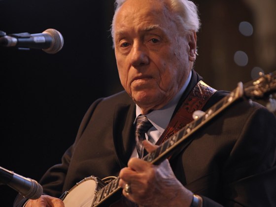 Earl Scruggs performs on day one of the 2009 Stagecoach: California's Country Music Festival at the Empire Polo Field on April 25, 2009, in Indio, Calif.